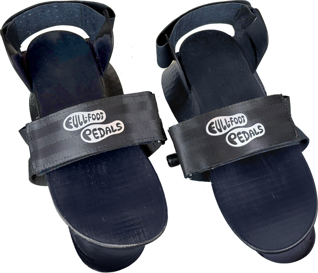 Full-Foot Pedals – Custom-Fit, Foot-Shaped, 2-Sided Bicycle Pedals. – Bike Different
